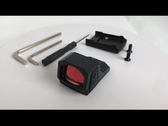 AIMLASER Pistol Open Closed Reflex Red Dot 시력 전술 광학 사냥 범위