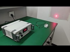633nm 20mW 단일 모드 섬유 FP 레이저 시스템 CW/TTL 변조 / SMA905 커넥션으로 아날로그 변조