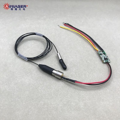 Singlemode Fiber Coupled Laser Diode Module 405nm 30mW 3um with FC/PC/ST/SMA Connector and PCB Driver