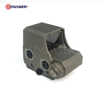 AM-H2S Tan Holographic Weapon Sight Night Vision Compatibile Shake Awake Side Button QD Mount