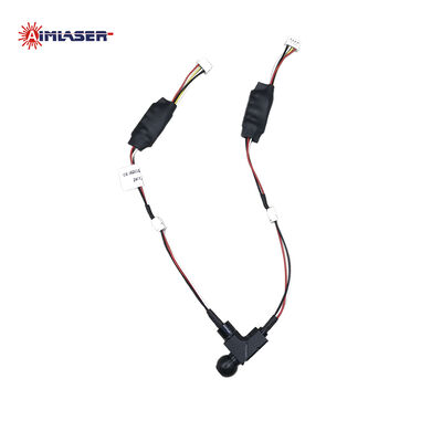 코아시얼 듀얼 웨이브 레인지 미니 레이저 모듈 520nm & 850nm 1mW 5mW 녹색 & IR 레이저 헤드